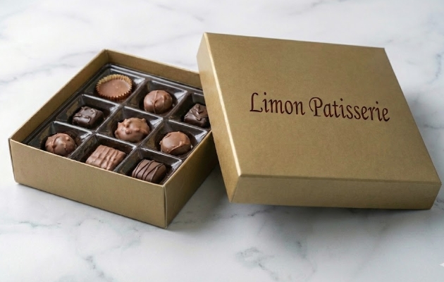 Özel Hediye Kutulu 350 Gr El Yapımı Çikolata Doğal ve Eşsiz Lezzet