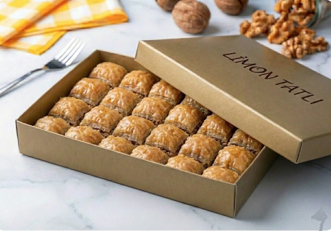 Özenle Hazırlanmış 2 kg Cevizli Baklava
